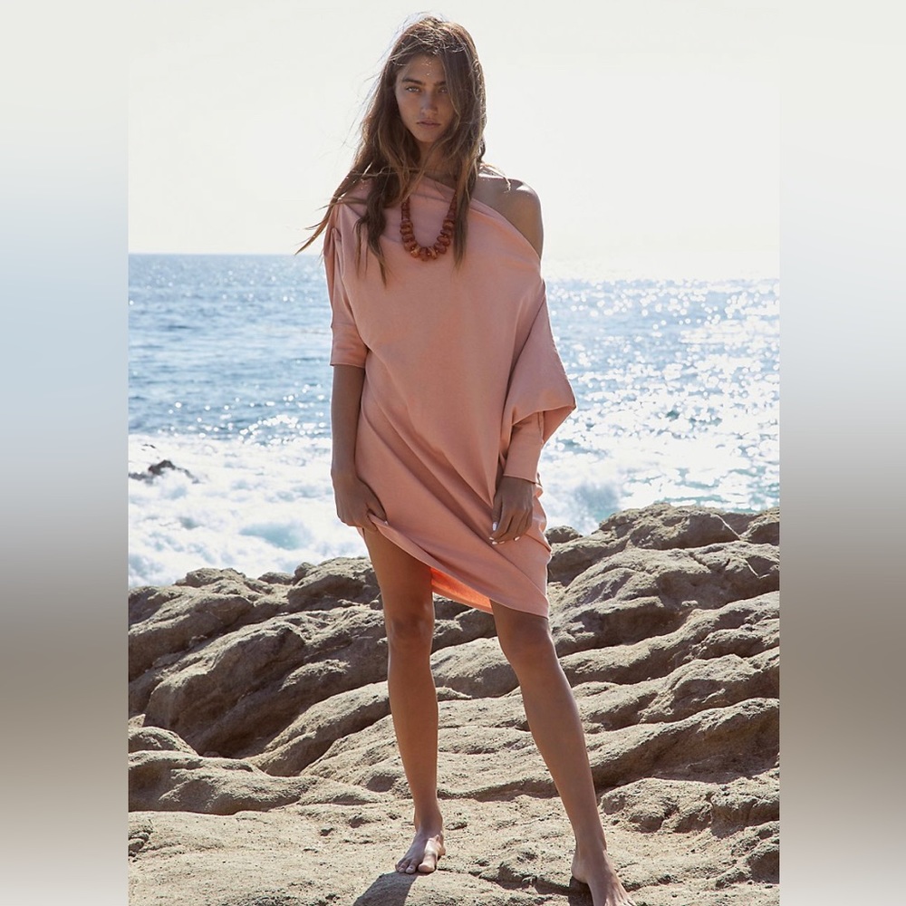 Free people modern mini dress.